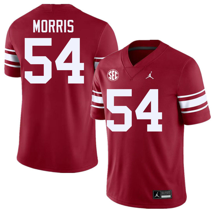 Oklahoma Sooners #54 Wanya Morris College Football Jerseys,Uniforms-Throwback